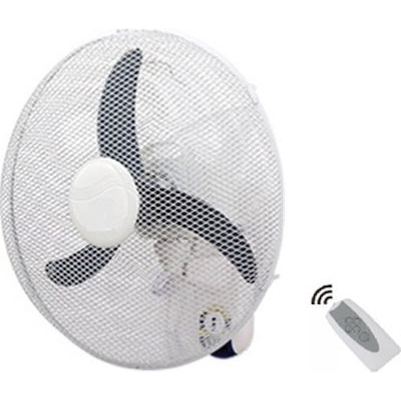 MISTRAL FB-45 Επιτοίχιος Πλαστικός Ανεμιστήρας   Box Fan με Τηλεχειριστήριο 45cm 70W 